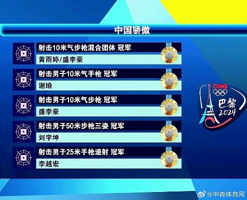 中国射击世界冠军榜名单，荣耀背后的精准与坚守