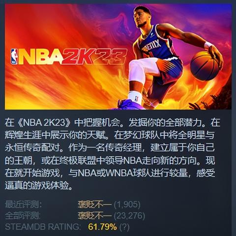 NBA 2K23 好玩吗？深度评测，真实与爽快的平衡点